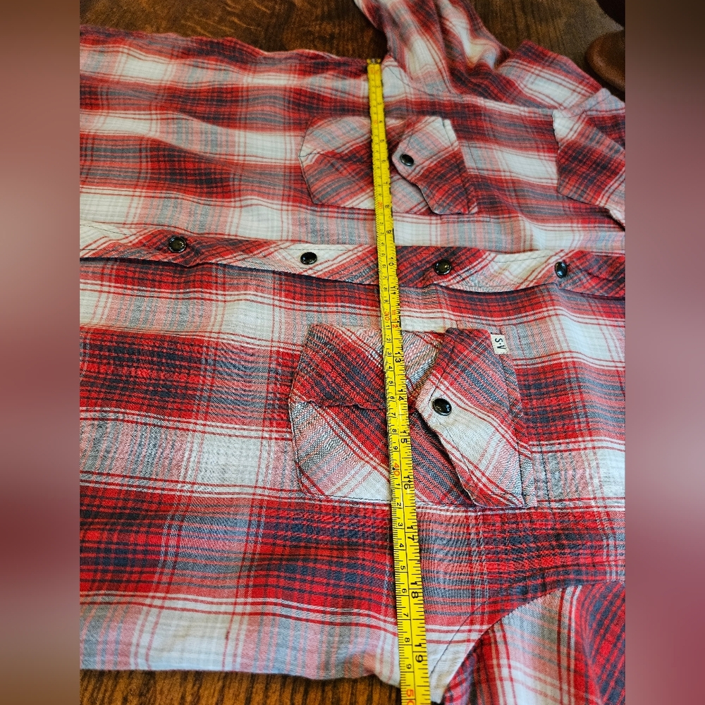 Salt Valley Western Pearl Snap Sz S - Picture 4 of 7